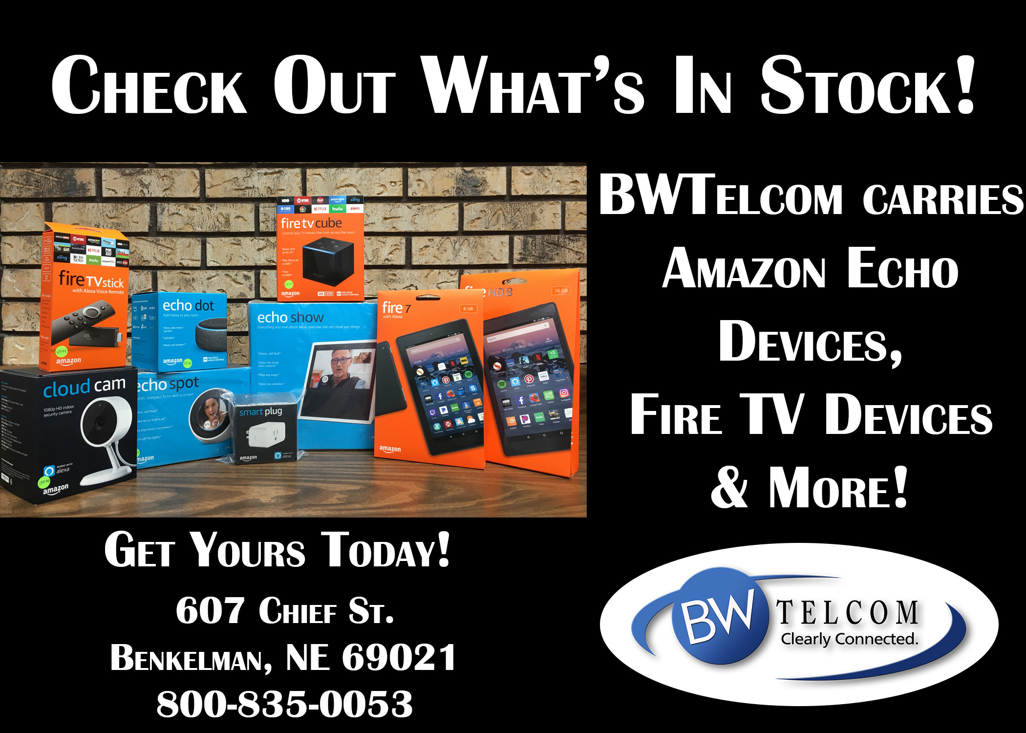 Keeping you clearly connected.