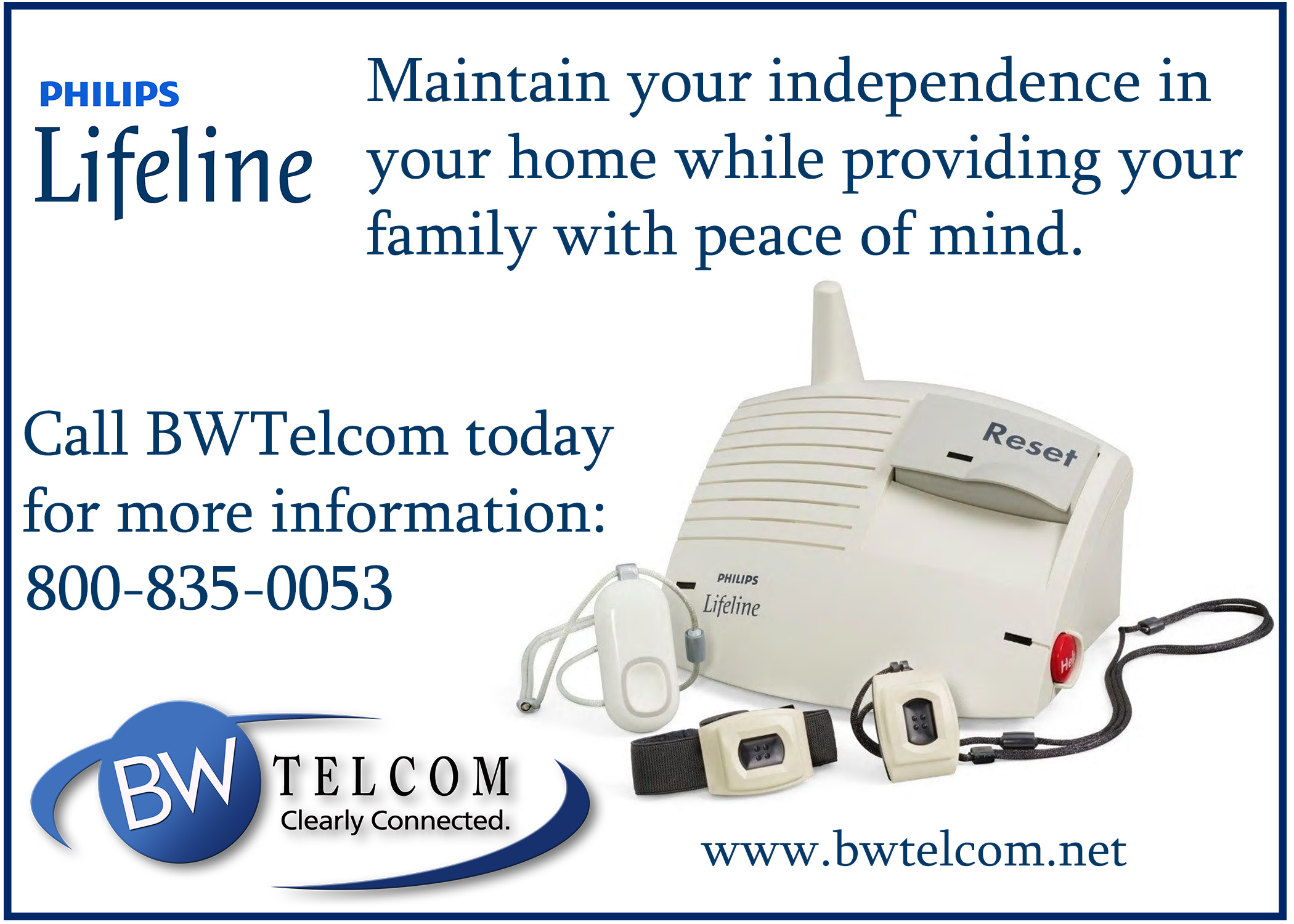 Keeping you clearly connected.